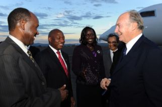 His Highness the Aga Khan in Arusha for opening of EAC headquarters