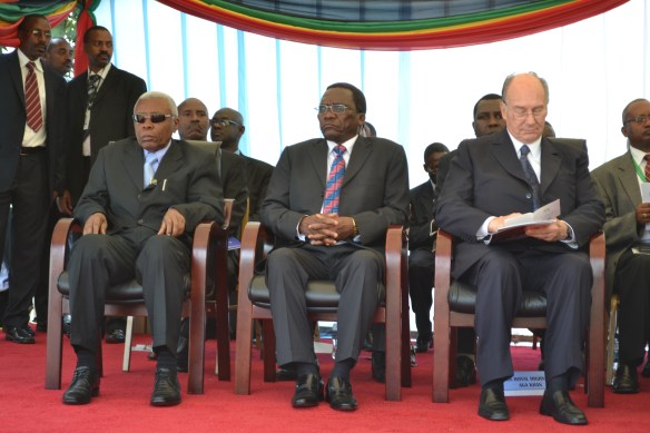 His Highness the Aga Khan in Arusha for opening of EAC headquarters