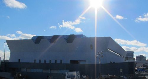 Aga Khan Museum and Ismaili Centre Toronto Construction Photographs December 2012