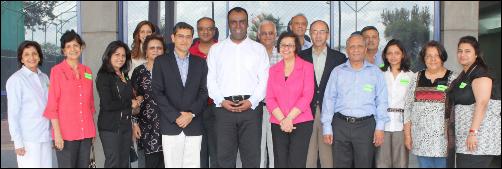 Coastweek-- Participants [from left] NCAB members Yasmin Savji and Gulshan Jivraj, RCAB MSA member Naazlin Jamal, Shamira Sorathia (RCAB NBI), President Nawaz Ghulam, Rahim Shamji (NCAB UK), NCAB Chairperson Rosemin Bhanji, Vice president Moez Jamal, NCAB member Kassamali A Sultan, RCAB MSA member Hanif Walli, RCAB NBI member Shairoz  Shamji, Nargis Jessa (SWB), CAB Admin Officer Shelina Virani. Back row Salima Madhany, RCAB NBI member Amin Jiwa, NCAB member Hanif Ahmed and RCAB NBI member Naushad Khanbhai. Not in the picture: RCAB MSA Chairperson Azmina Amarshi, RCAB MSA members Narmin Somji and Karim Dawood and RCAB NBI Chairman Amyn Mussa.