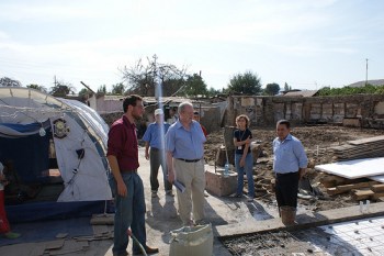 British Ambassador David Moran visits Aga Khan School, Osh, 2010