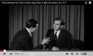 ITN interview at London Airport