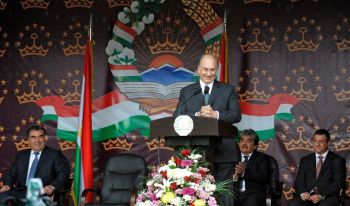 Tajikistan, Afghanistan and AKDN Lay Foundation Stone for Fifth Bridge Between Countries
