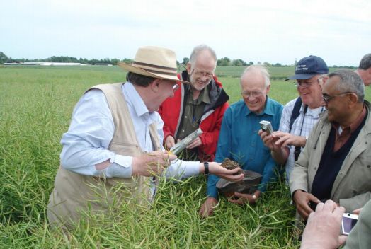 Agriculture Professor Amir Kassam presents at Bibliotheca Alexandrina, Egypt