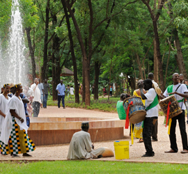 Earth Day 2013 - Aga Khan Foundation USA's Partnerships In Action - Urban Parks can improve life in a city, drive economic change