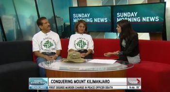 Blind climber scales Mt Kilimanjaro