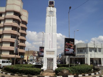 Kisumu's Landmark Town Clock built in memory of Kassim Lakha