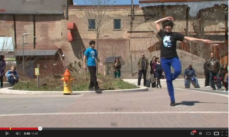 Flash Mob Performance: World Partnership Walk 2013