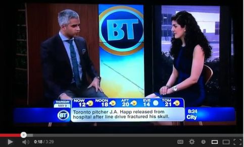 World Partnership Walk on Breakfast Television - May 9, 2013 World Partnership Walk on Breakfast Television