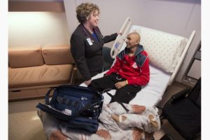 Yusuf Hirji: Novel backpack system helps avoid hospital stays