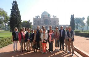 Houston’s Art Museum Trustees Impressed by AKTC’s Work in India