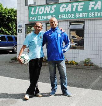 Amyn Bhulji & Minoo Kanji: North Van drycleaner plans soccer camp for orphans in Tanzania