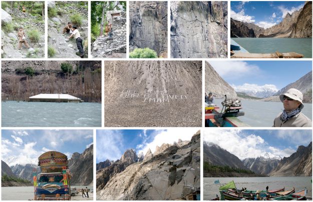 dadima: Short trip to Hunza to view damage done by the 2010 slide