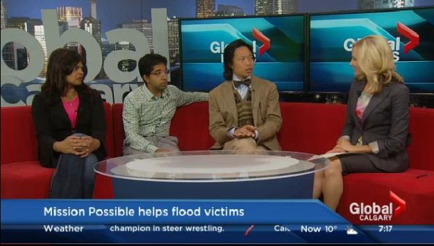 Global Calgary TV: Interview with Anil Karim and Farrah Khoja of Mission Possible Volunteers Global Calgary TV: Interview with Anil Karim and Farrah Khoja of Mission Possible Volunteers