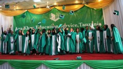 Graduation Ceremony at Aga Khan Mzizima Secondary School, Dar es Salaam