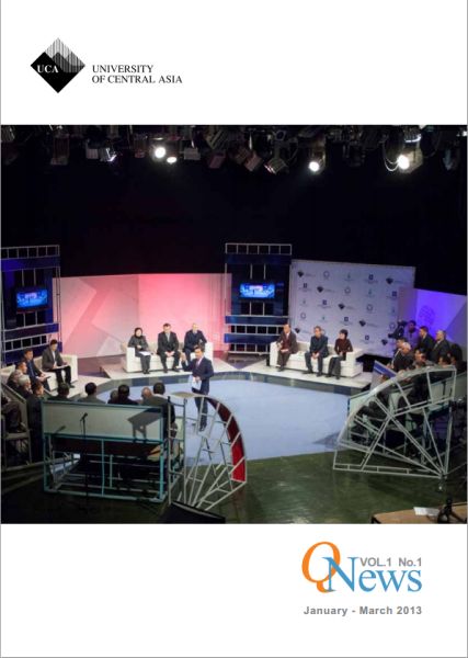 Inaugural issue of UCA Q-News, the University of Central Asia’s (UCA) quarterly magazine Inaugural issue of UCA Q-News, the University of Central Asia’s (UCA) quarterly magazine