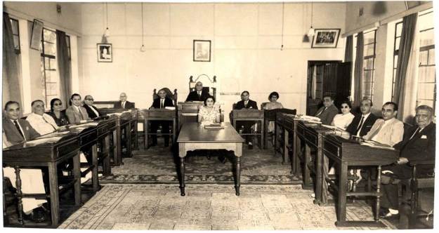 Lord Rumi’s family: Treasure Trove of Historical Photographs and details from Ameer Janmohamed 1952 picture above shows the Aga Khan Supreme Council for Africa. Fourth from left is Rumi’s father Jimmy Verjee. He was the youngest member on the Council. On his right (third from left) is my mother Rabhiabai Kassam Janmohamed. My mother was pleased to have Jimmy sitting next to her. Not only was he always polite and courteous, he knew that his mother Jenabai and my mother had been close friends since 1938 when we were neighbours on 2nd Parklands Avenue in Nairobi. My mother also knew his father Rajabali and other Verjee boys when they were students in the UK when my father was the Mukhi.