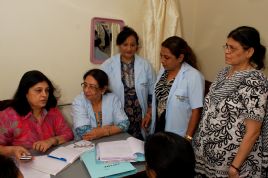  Rehabilitation volunteers at Prince Aly Khan Hospital raise cancer care to the human level