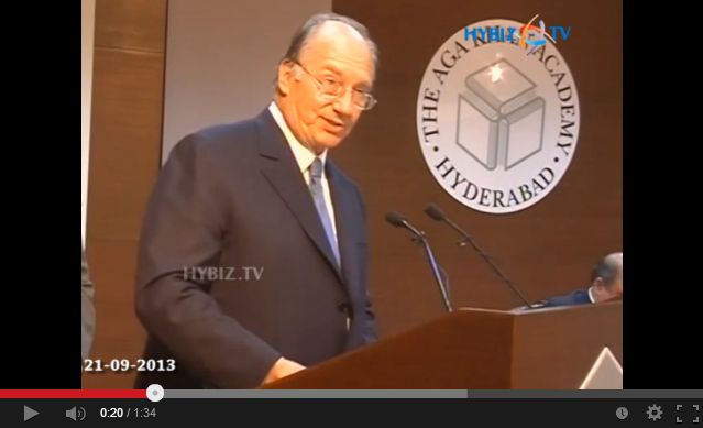 hybiztv: His Highness the Aga Khan Speaks at Inauguration of Aga Khan Academy Hyderabad