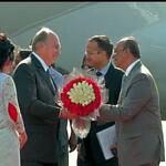 Prince Karim Aga Khan IV arrives on official visit to India