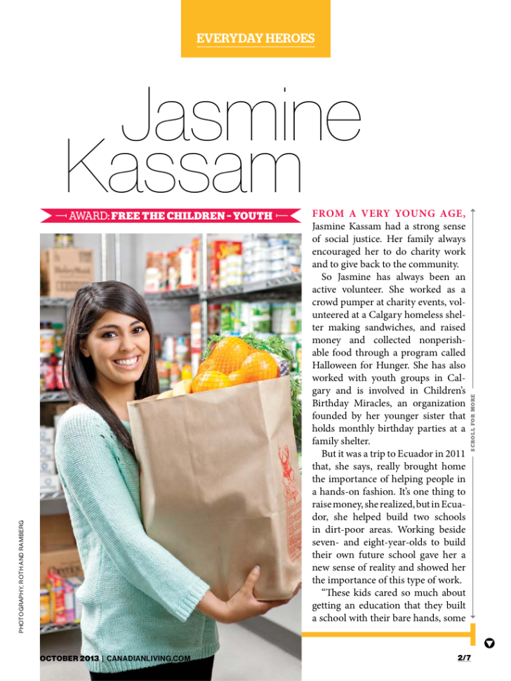 Everyday Heroes: Jasmine Kassam