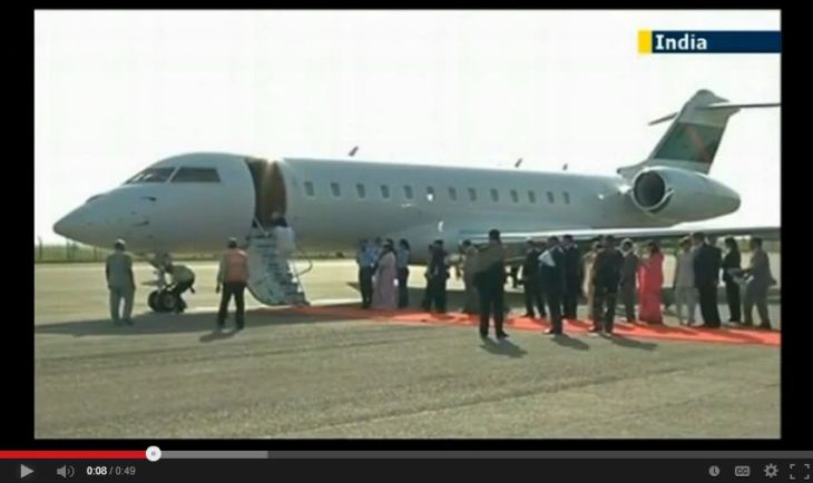 Video: Prince Karim Aga Khan IV arrives on official visit to India Video: Prince Karim Aga Khan IV arrives on official visit to India