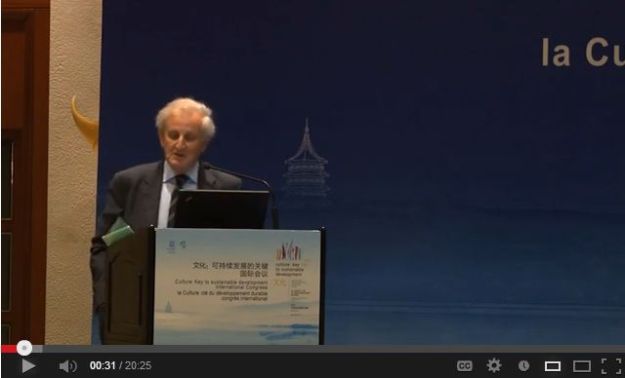 Keynote Address: Mr. Luis Monreal, General Manager of the Aga Khan Trust for Culture, at UNESCO Hangzhou International Congress