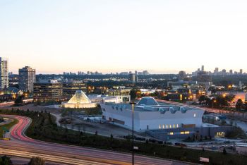 Aga Khan Museum Toronto September 17, 2013: Aga Khan Museum Toronto - Night Lights