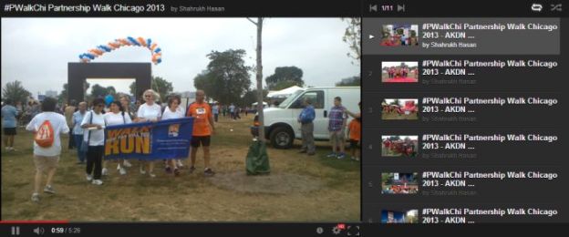 Video Highlights: Chicago's PartnershipsInAction Walk/Run