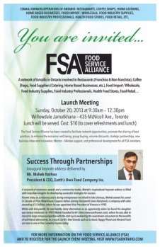 Food Service Alliance (Ontario) | Economic Planning Board for Ontario