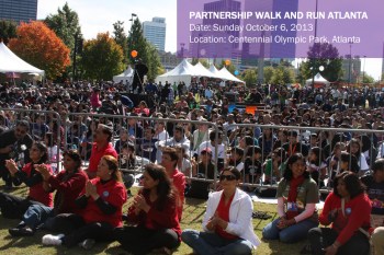 Aga Khan Foundation USA will hold its Annual Partnership Walk/Run in Atlanta on Sunday October 6