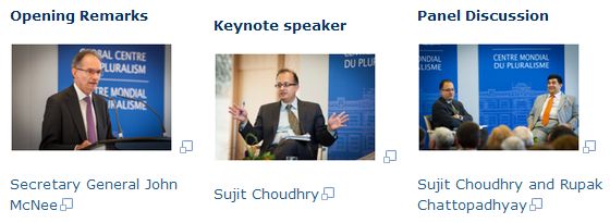 Global Centre for Pluralism's Forum Event: Group rights: cultural difference or economic and political power?