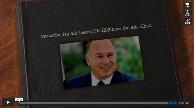 Video Story by Noori Mamdani: Proactive Ismaili Imam: His Highness the Aga Khan Video Story by Noori Mamdani: Proactive Ismaili Imam: His Highness the Aga Khan