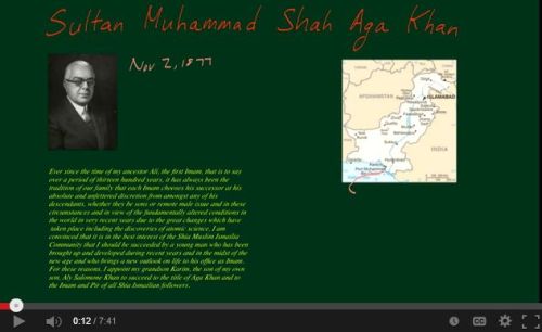 MarifatAcademy: Sultan Muhammad Shah Aga Khan Brief Biography