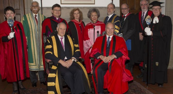 Mawlana Hazar Imam receives honorary degree from Trinity College at the University of Toronto Mawlana Hazar Imam receives honorary degree from Trinity College at the University of Toronto