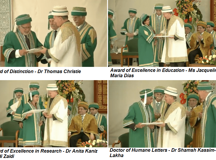 Aga Khan University's Awards of Distinction