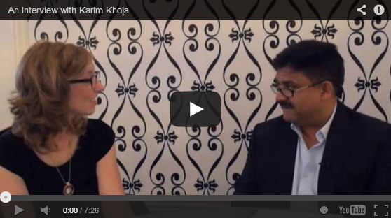 CEO of Afghanistan's leading Telecom company, Karim Khoja