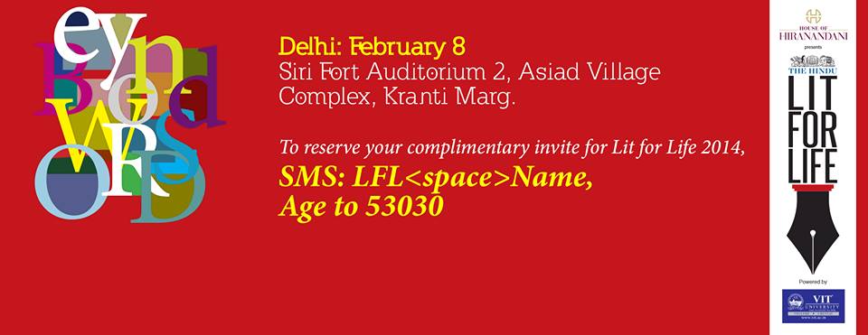 Lit for Life 2014 in Delhi