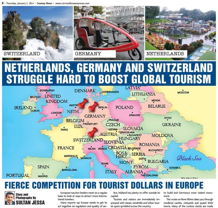 Story and Photographs By Sultan Jessa: Fierce competition for tourist dollars in Europe