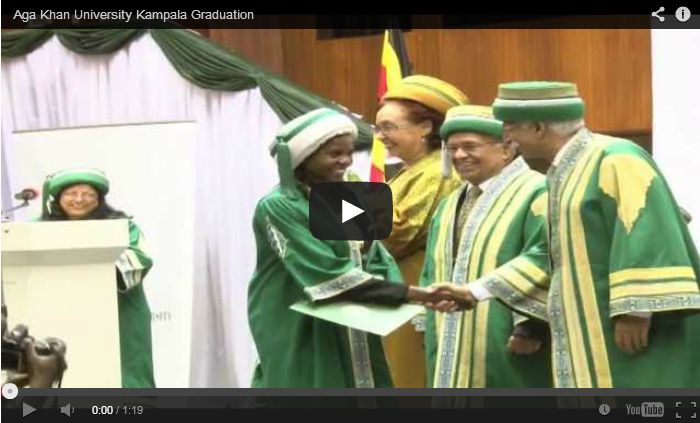 Video: Aga Khan University Kampala Graduation