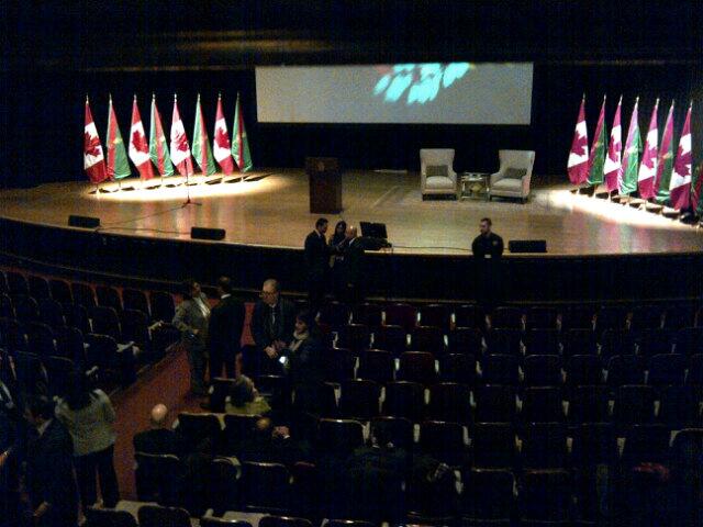 Pre-event Photo: His Highness the Aga Khan's Address at Massey Hall Pre-event Photo: His Highness the Aga Khan's Address at Massey Hall