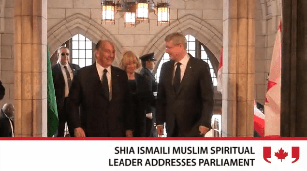 Video: The Aga Khan jokes about joining Canada's hockey team Video: The Aga Khan jokes about joining Canada's hockey team
