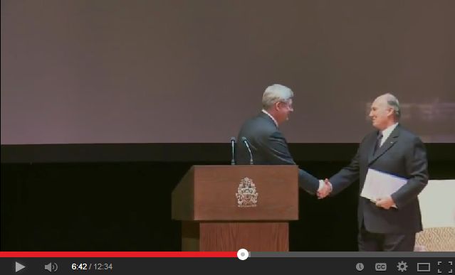 Video: Canadian PM hosts an event for His Highness the Aga Khan