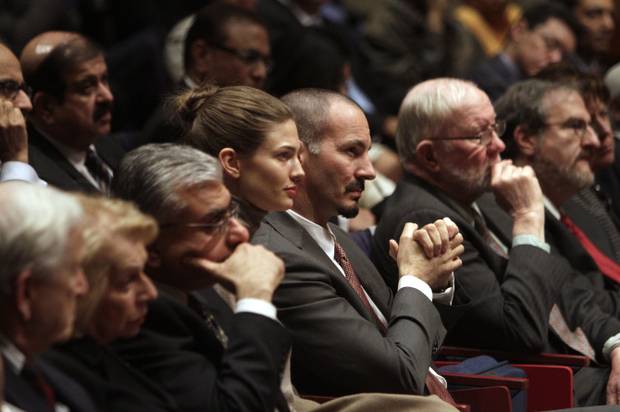 The Providence Journal Photographs: His Highness the Aga Khan's Ogden Lecture at Brown University USA