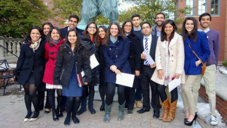 Group of Current and Former Ismaili Students at Brown University, USA