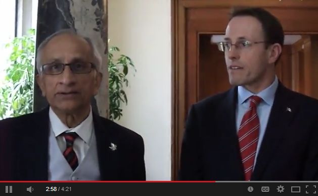 John Weston, MP, with Canadian Ismaili Leadership