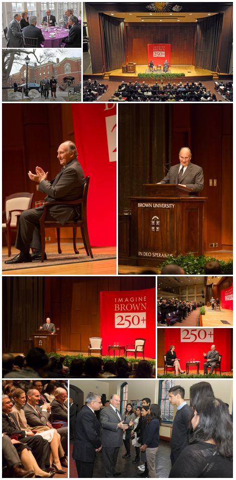 TheIsmaili.org Gallery: Mawlana Hazar Imam at Brown University