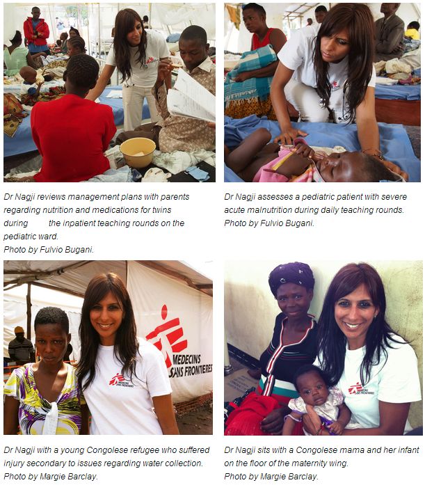 Dr. Ashnoor Nagji, MD: A typical day in a hospital tent