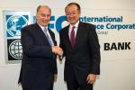 World Bank's President Welcomes His Highness the Aga Khan