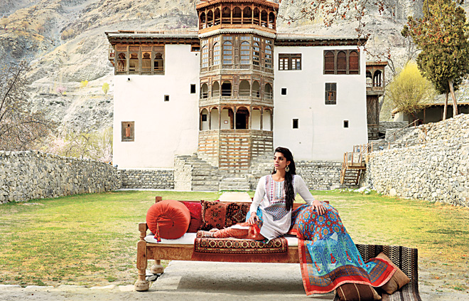 Fashion Shoot at Khaplu Palace